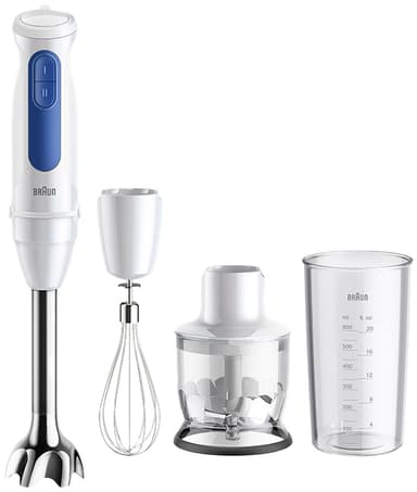 Braun MultiQuick 3 handmixer MQ30.202.MWH (vit/blå)