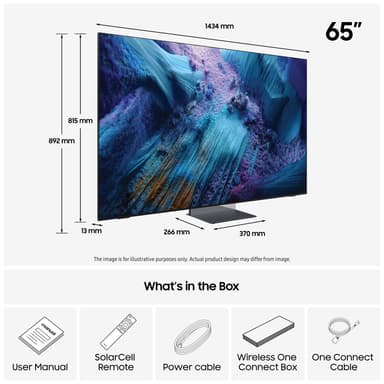 Samsung 65" QN990F 8K MiniLED Smart TV (2025)