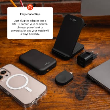 Fixed Apple Watch trådlös USB-C-laddare