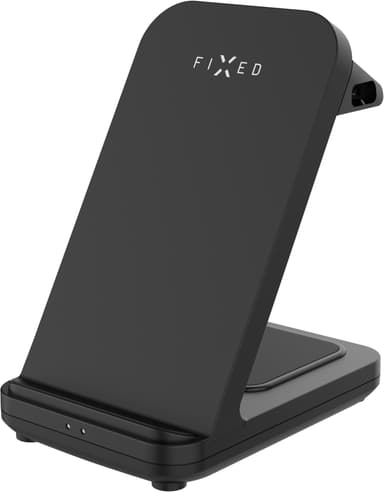 Fixed 2in1 Universal trådlös laddningsstation (svart)