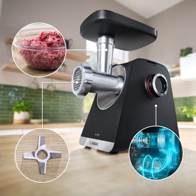 Bosch MultiPower Series 6 köttkvarn MFWS642B (svart)