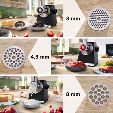 Bosch MultiPower Series 6 köttkvarn MFWS682B (svart)