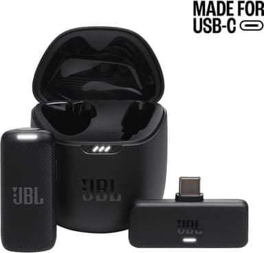 JBL Quantum Stream trådlös clip-on mikrofon