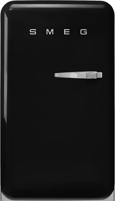 Smeg 50's Style Kylskåp FAB10HLBL6 (svart)