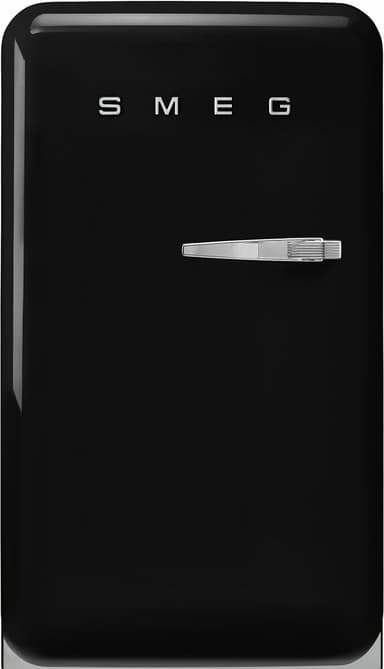 Smeg 50's Style Kylskåp med frysfack FAB10LBL6 (svart)