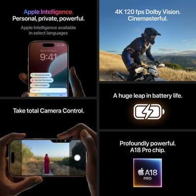 iPhone 16 Pro 5G smartphone 256GB Natural Titanium
