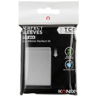 Konix Samlarkortspel Perfect Fit Sleeves (100-pack)