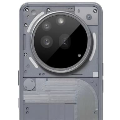 SKALO Nothing Phone (3a) Pro 3D Linsskydd/Kameraskydd Härdat Glas - Svart