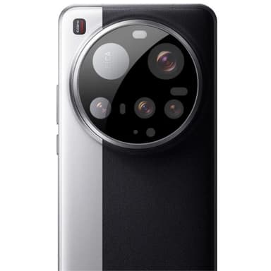 SKALO Xiaomi 15 Ultra 3D Linsskydd/Kameraskydd Härdat Glas - Svart