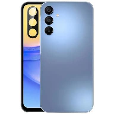 SKALO Samsung A26 3D Linsskydd/Kameraskydd Härdat Glas - Svart