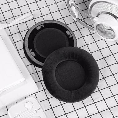 Ersättande Öronkuddar för AKG K701 K702 Q701 K612 PRO K712 PRO Svart