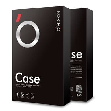 NORTHJO För Samsung Galaxy S25+ 5G TPU Telefonfodral med Härdat Glas Skärmskydd