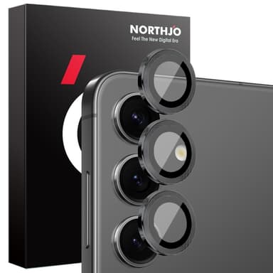 NORTHJO för Samsung Galaxy S25 Härdat Glas Kameralinsskydd