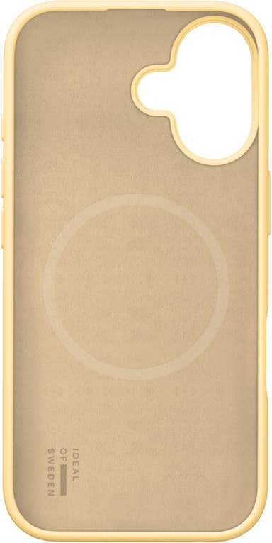 Ideal of Sweden iPhone 16 Silicone MagSafe fodral (lemon)