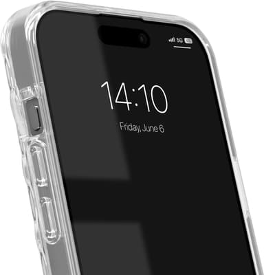 Ideal of Sweden iPhone 13/14/15/16e Frame fodral (genomskinligt)