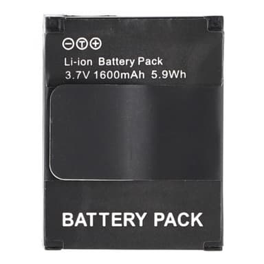 Batteri för GoPro Hero 3 Kamera 3.7V 1600mAh AHDBT-201 / 301 Ersättningsbatteri