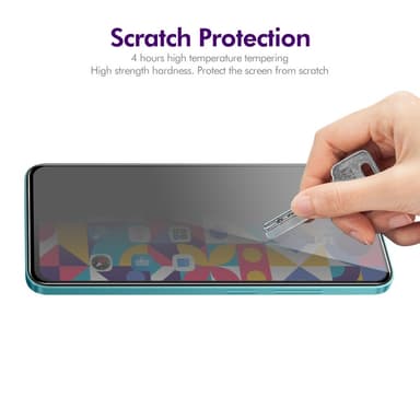 För Samsung Galaxy A26 5G 2-pack Sekretesskydd 28-graders Anti-spion Härdat Glas