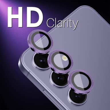 NORTHJO för Samsung Galaxy S25+ Härdat Glas Kameralinsskydd