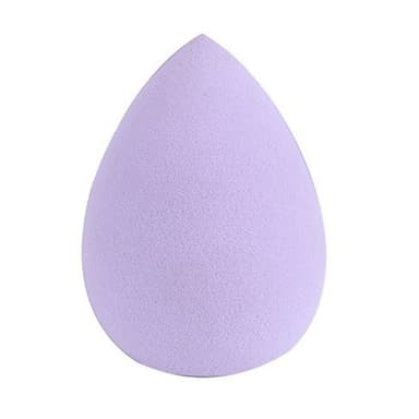 2 st Makeup Sponge Blender Teardrop Beauty Egg Rengöringspuff Hudvård - LjusLila