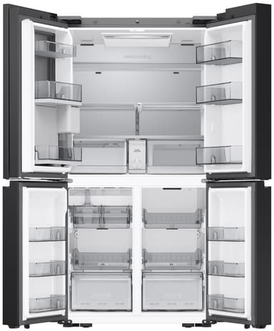 Samsung French door kylskåp/kyl RM90F67CECEF (svart)