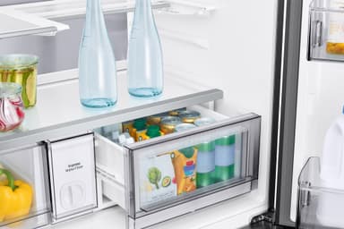 Samsung French door kylskåp/kyl RM90F67CECEF (svart)