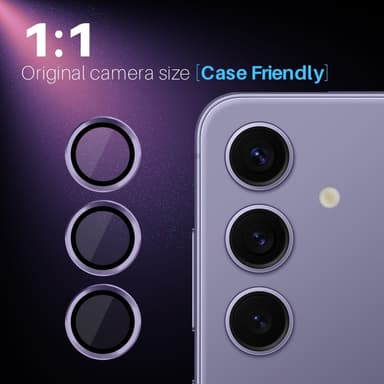 NORTHJO för Samsung Galaxy S25+ Härdat Glas Kameralinsskydd