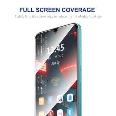 ENKAY 2st Härdat Glas Skärmskydd för Samsung Galaxy A26 5G