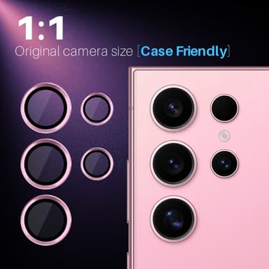 NORTHJO för Samsung Galaxy S25 Ultra Härdat Glas Kameralinsskydd