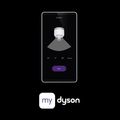 Dyson Hot + Cool HP1 luftrenare 544826-01 (vit/silver)