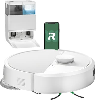 iRobot Roomba Combo 404 Plus städrobot G185240 (vit)