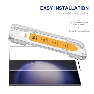 ENKAY Härdat Glas Skärmskydd för Samsung Galaxy S23 Ultra