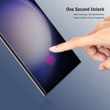 ENKAY Härdat Glas Skärmskydd för Samsung Galaxy S23 Ultra