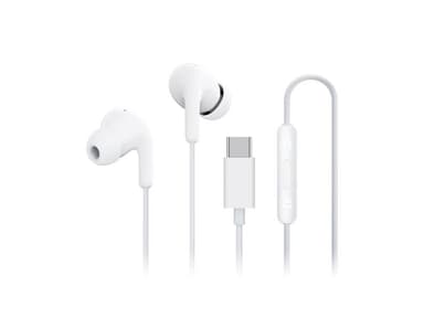 Xiaomi mi In-Ear hörlurar Headset USB-C Vit