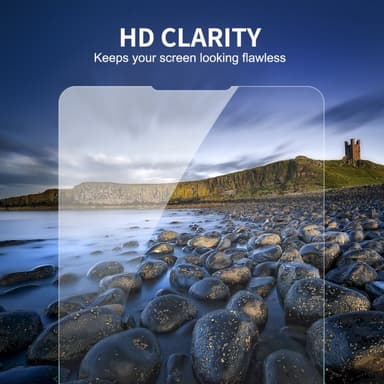 [2-PACK] iPhone 15 Pro Härdat Glas Skärmskydd - Clear