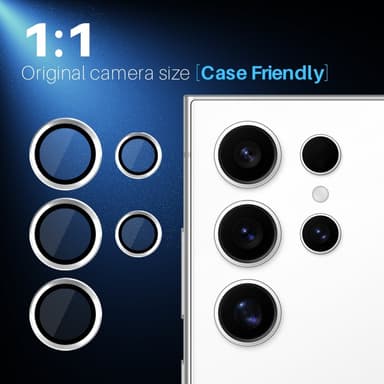 NORTHJO för Samsung Galaxy S25 Ultra Härdat Glas Kameralinsskydd