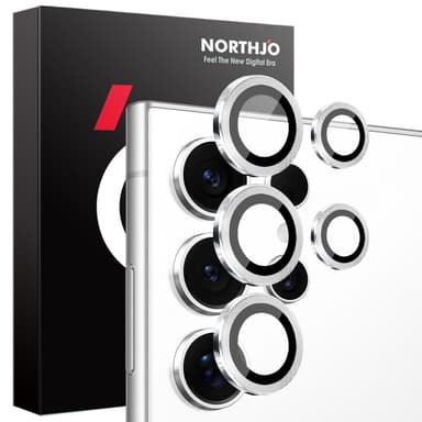 NORTHJO för Samsung Galaxy S25 Ultra Härdat Glas Kameralinsskydd