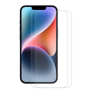 ENKAY 2st Härdat Glas Skärmskydd för iPhone 16e Transparent