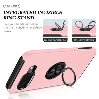 Till Google Pixel 9A Hybrid skal med Finger Ring