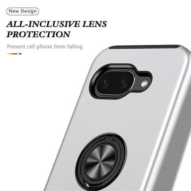 Till Google Pixel 9A Hybrid skal med Finger Ring