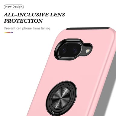 Till Google Pixel 9A Hybrid skal med Finger Ring