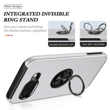 Till Google Pixel 9A Hybrid skal med Finger Ring