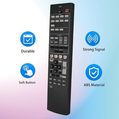 Fjärrkontroll Ersättning för RAV521 För Yamaha Audio / Video Receiver