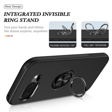 Till Pixel 9A Hybrid skal med Finger Ring