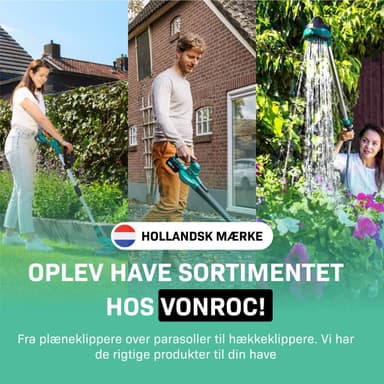 VONROC Dränkbar Pump för Smutsigt och Rent Vatten – 16 000 L/h, 900W, Max 8,5m Utloppshöjd
