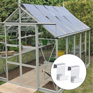 25-pack fästklämmor för växthusglas