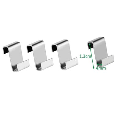 25-pack fästklämmor för växthusglas
