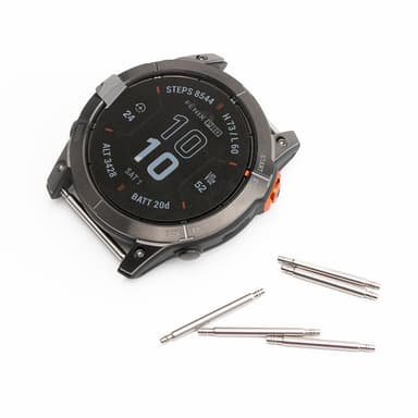 26mm fjäderstänger för Garmin Fenix 6X Pro, Epix, Tactix - Snabbkoppli