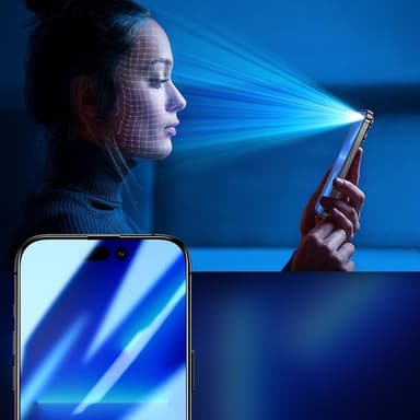 Joyroom iPhone 14 Pro Skärmskydd i Härdat glas Knight 2.5D Privacy