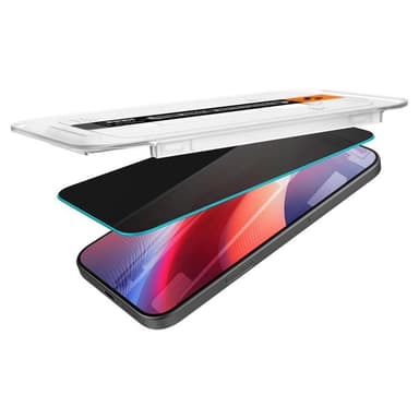 [2-Pack] Spigen iPhone 16 Pro Max Skärmskydd Härdat glas TR. EZ Fit Privacy