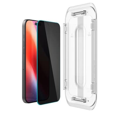 [2-Pack] Spigen iPhone 16 Pro Max Skärmskydd Härdat glas TR. EZ Fit Privacy